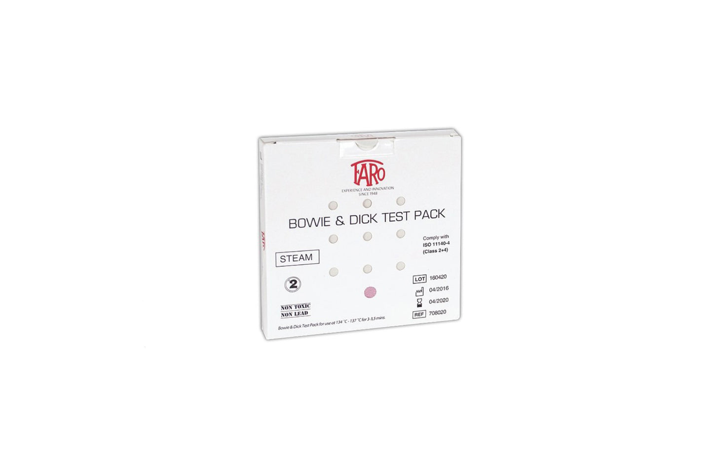TEST BOWIE & DICK 20 pz. FARO