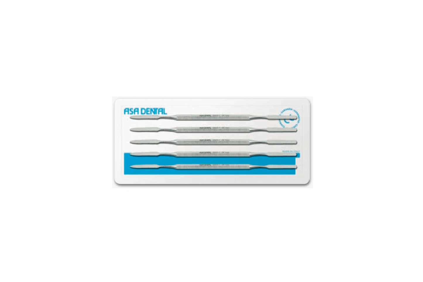 SPATOLA PER CEMENTO DOPPIA N°1 KIT 5 PEZZI ASA S0903-1