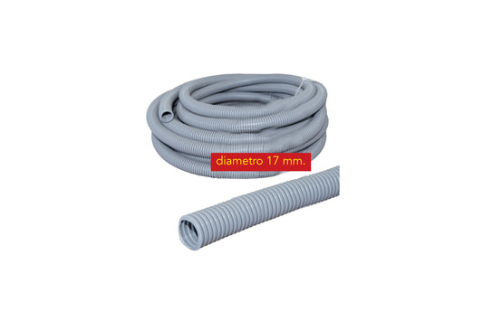 TUBO ASPIRAZIONE DIAMETRO 17MM - 2MT -