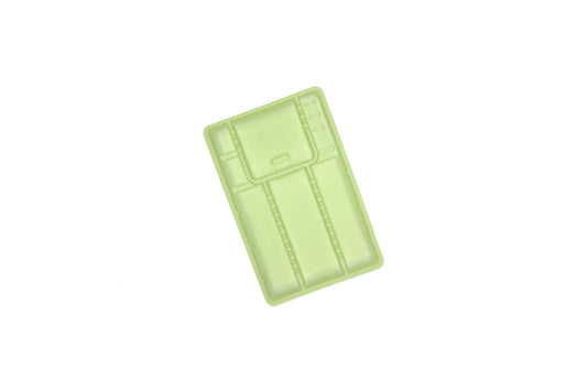 VASSOI IN PET LIME ZIGRINATO PZ. 400