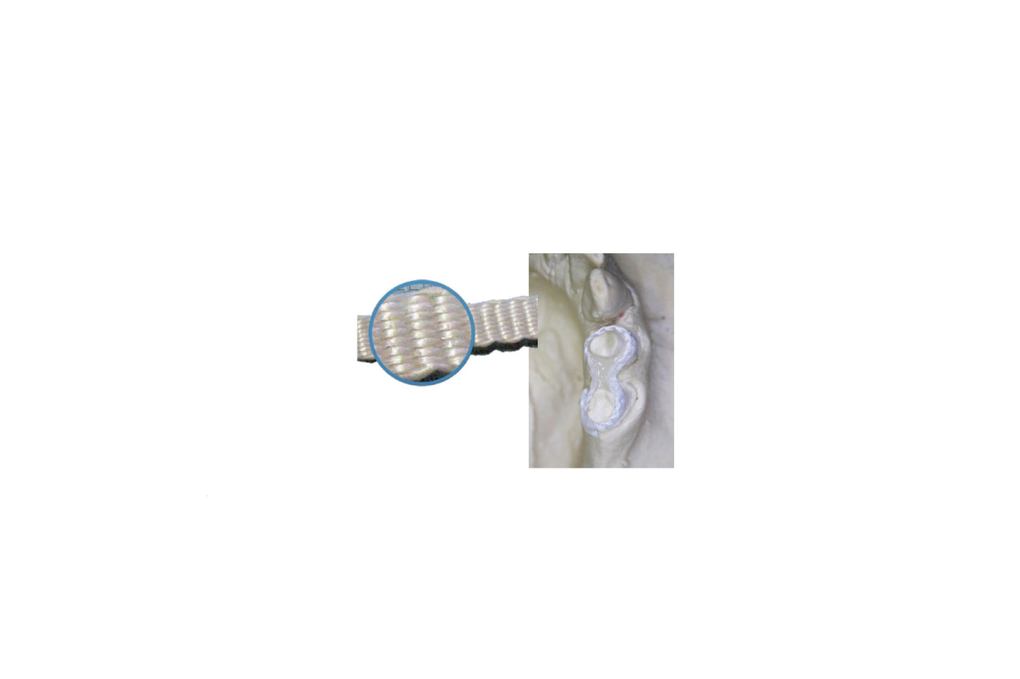 NASTRO FIBRA POLIETILENE 4MM X 50CM