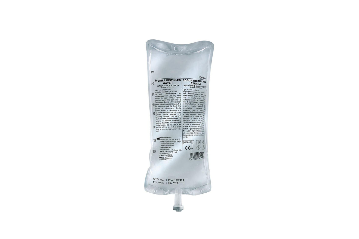SOLUZIONE FISIOLOGICA 1000 ML.  10 pz