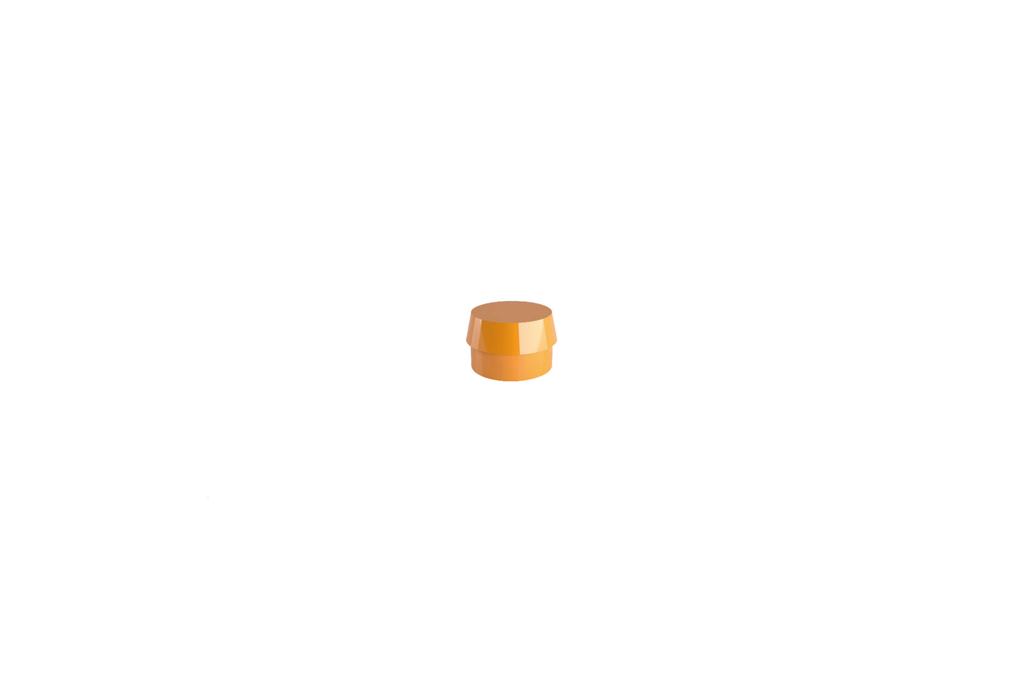 049 PCNDR8  CAPPETTE ARANCIO 2,25MM