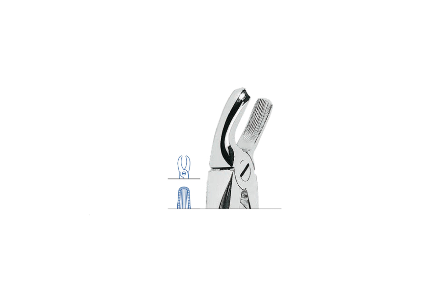 PINZA ESTR.17 MOL.SUP.DR ASA 0100-17